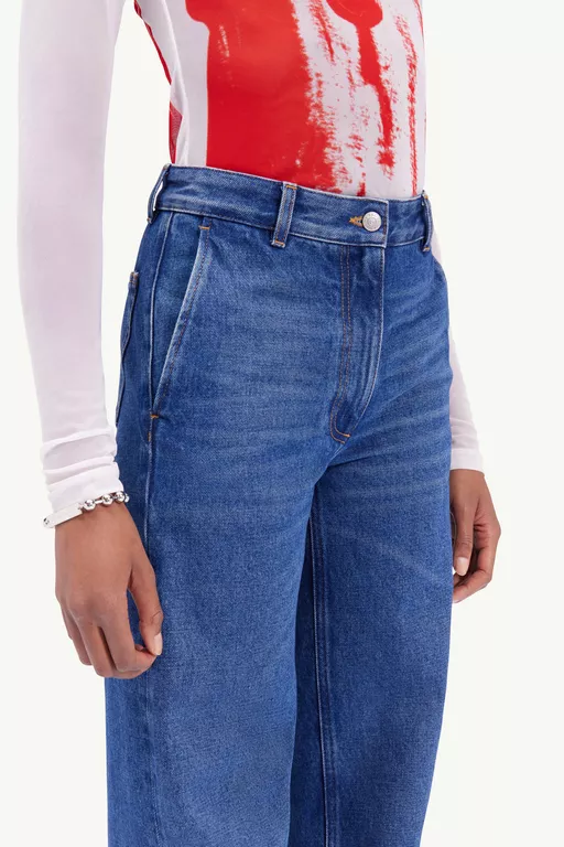 Straight-leg jeans - Denim