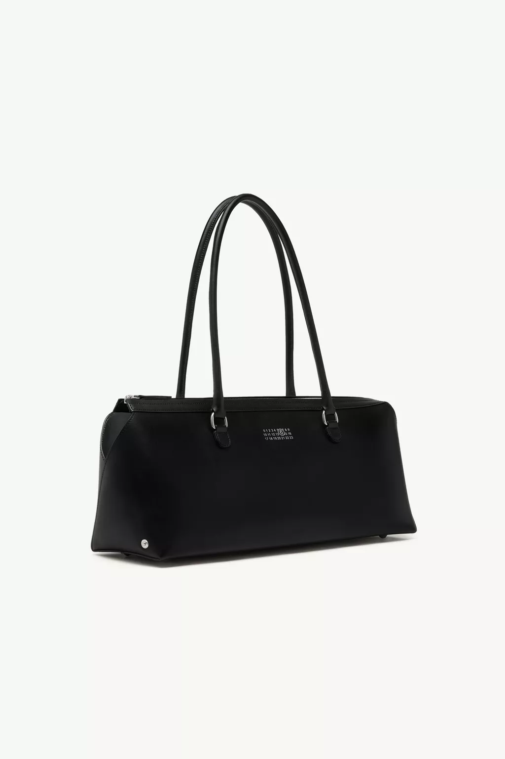 Black Bauletto Shoulder Bag Large | MM6 Official