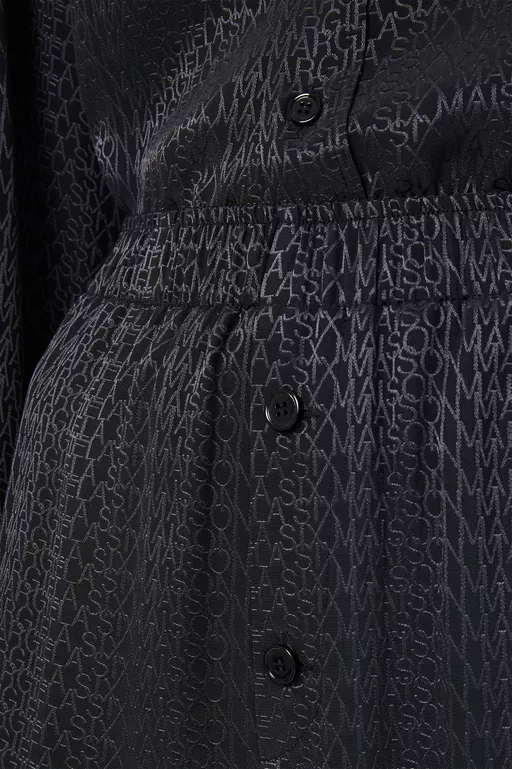 Viscose blend jacquard shirt - Shirts