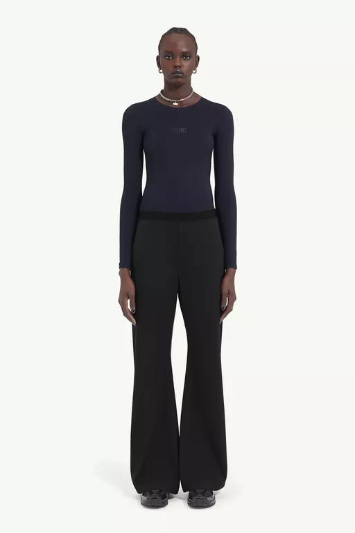 Wide-leg trousers