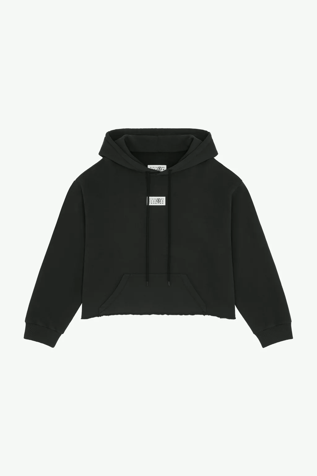 Black Hooded sweatshirt | MM6 Official