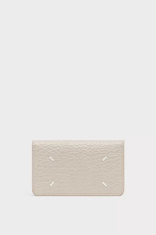 Four stitches card holder