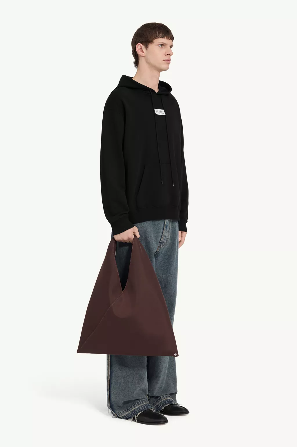 Black Numeric sweatshirt | MM6 Official