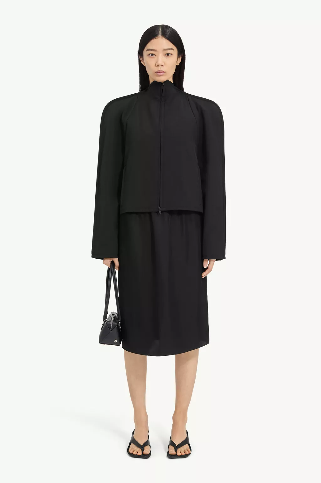 Black Tailored jacket | MM6 Official