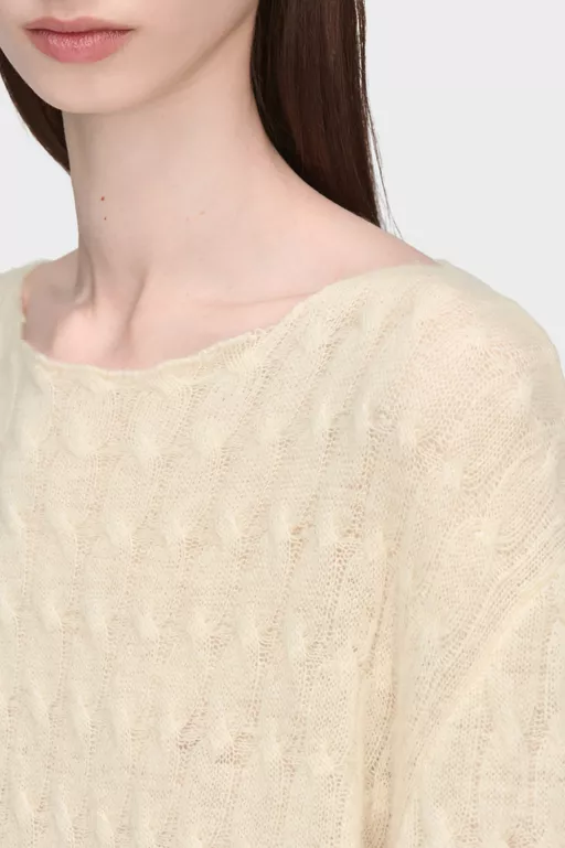 Wool Cashmere Crewneck - Knitwear