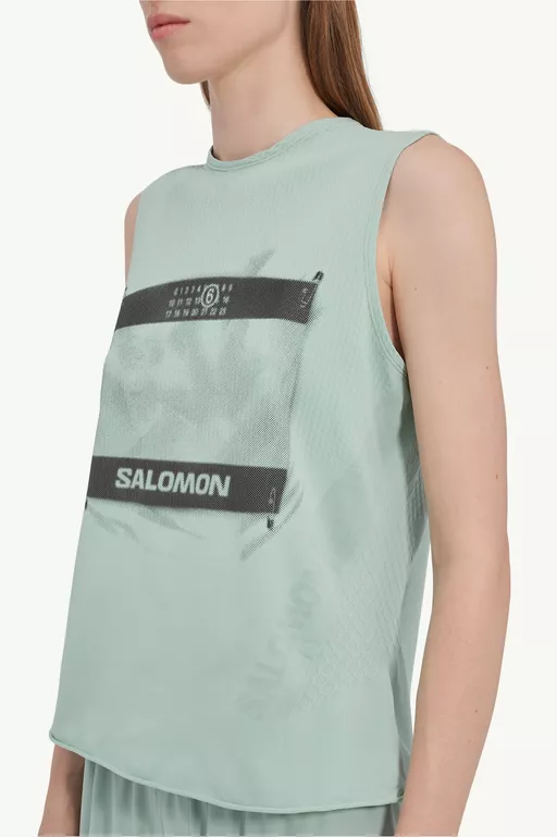 MM6 x Salomon Abstract print T-shirt - Short-sleeved Top
