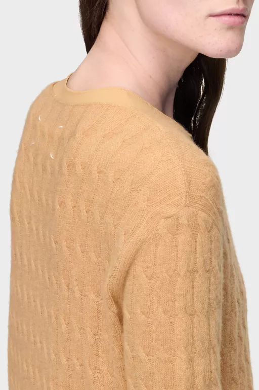 Wool Cashmere Knit Midi Dress - Midi Dress