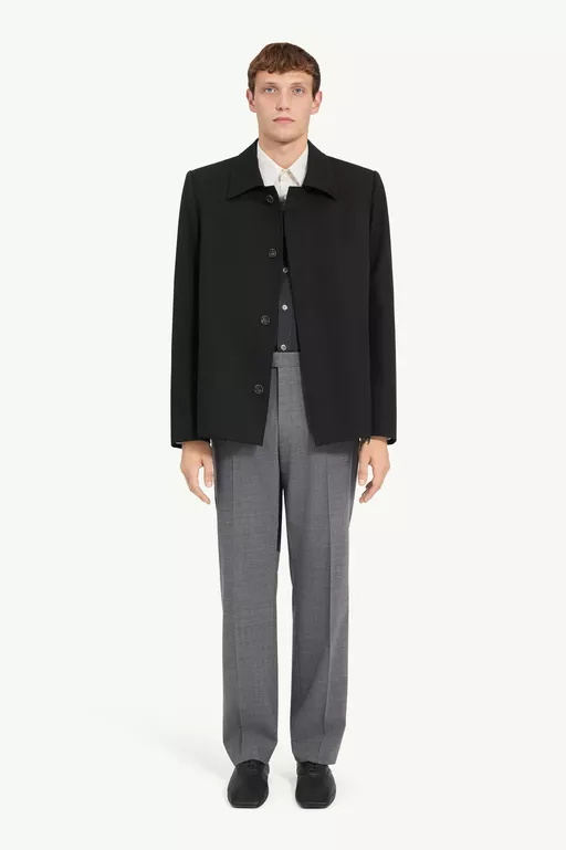 Wool gabardine jacket - Jackets