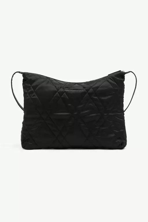 Quilted nylon medium crossbody bag - Cross body bag