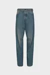 Blue - Diagonal Seam Jeans