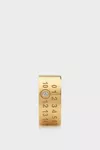 Gold - Anello Numericl con diamante
