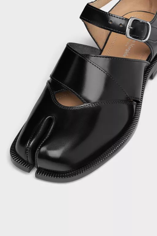 Maison Margiela Tabi Leather Sandals - ヒール