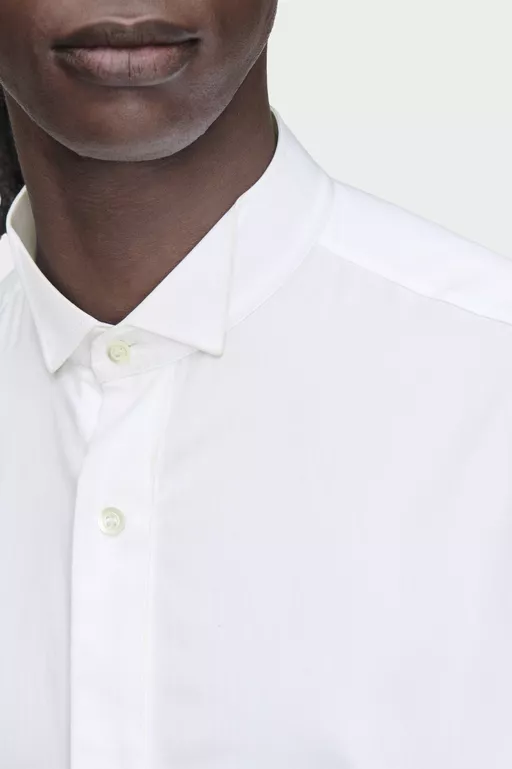 Cotton Shirt - Long-sleeved Shirt