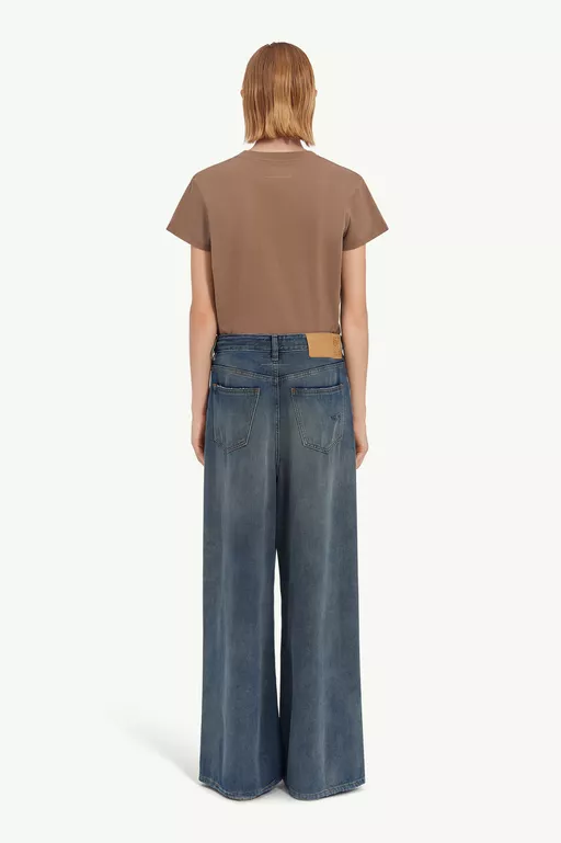 Drawstring jeans - Denim