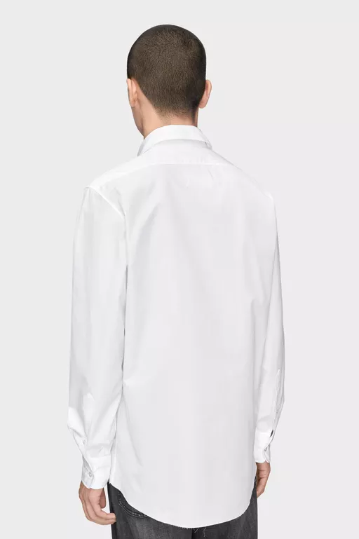 Cotton Long-Sleeve Shirt - Shirts