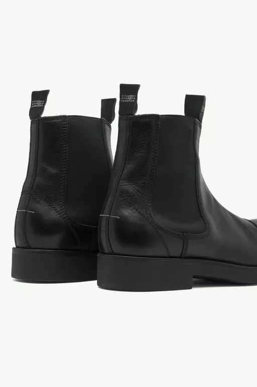 Leather Biker Chelsea boots - Ankle Boots
