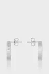 Silver - Numerical Earrings