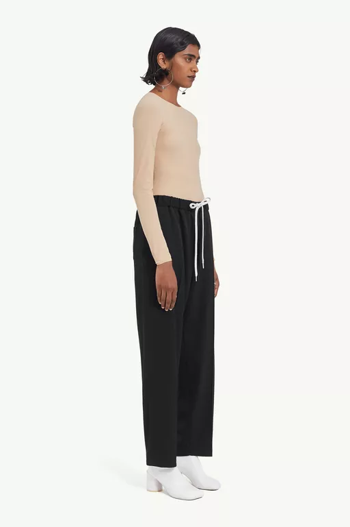 Drawstring tailored trousers - Pants