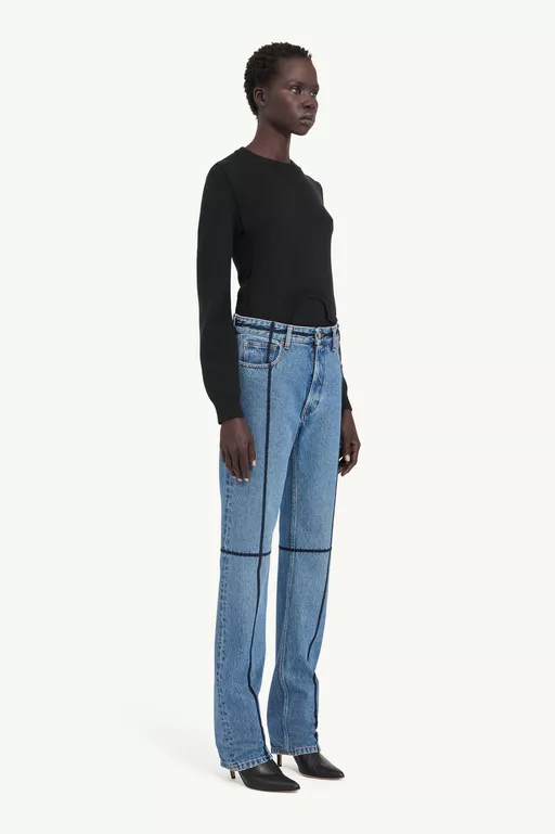 Straight-leg jeans - Denim