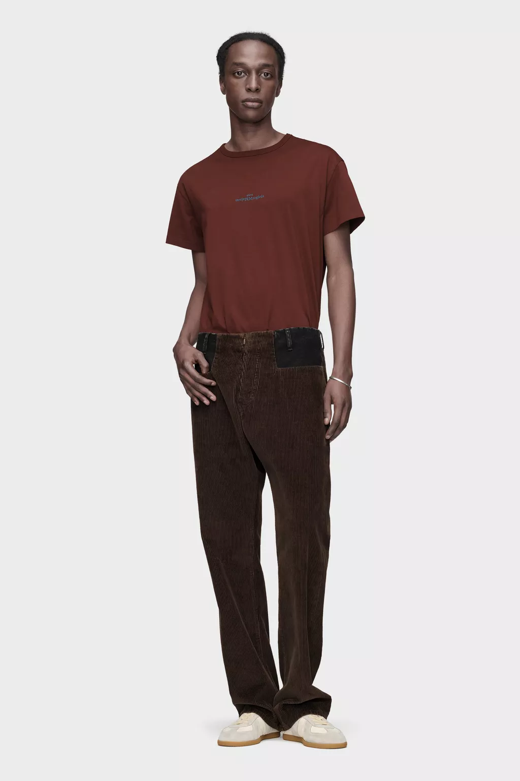 ロゴ コットン Tシャツ レッド | Maison Margiela公式