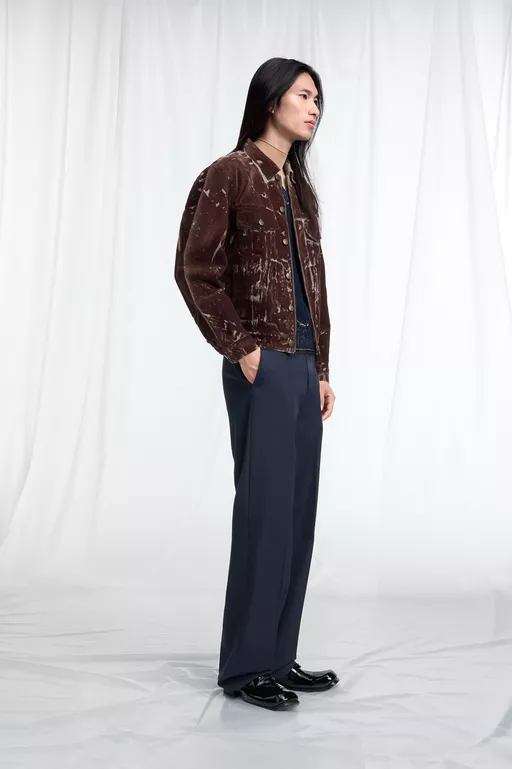 Chaqueta Vaquera Tipo Camionero Efecto Flocado - Chaquetas