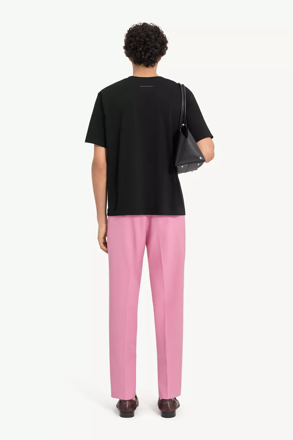 Black Mannequin Print Jersey T-Shirt | MM6 Official