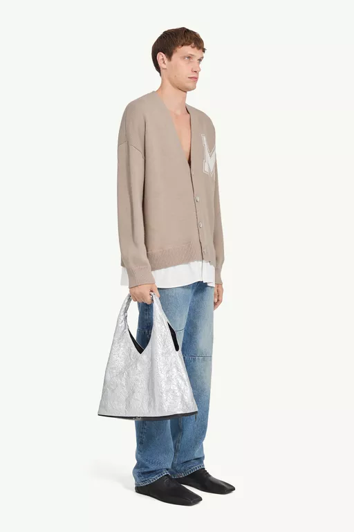 Two-in-one knit cardigan - Cardigan