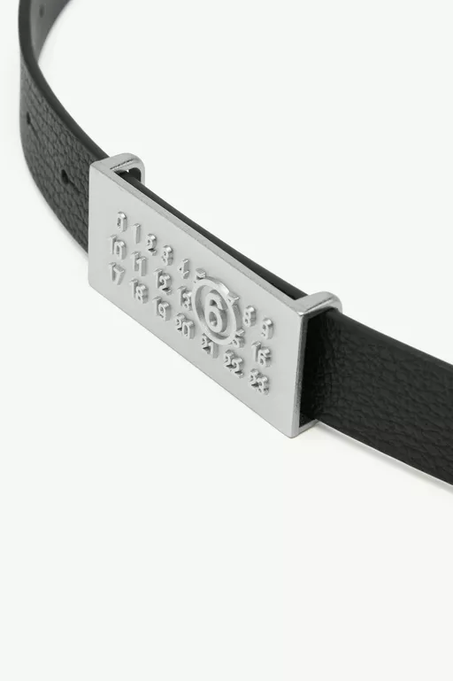 Numeric leather belt - Belts