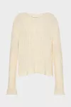 Ecru - Wool Cashmere Crewneck