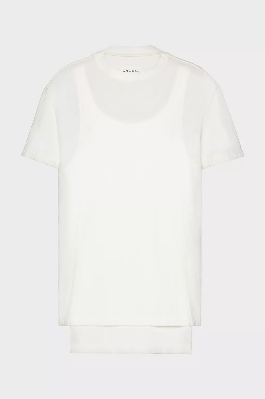 ダブル レイヤード Tシャツ ホワイト | Maison Margiela公式