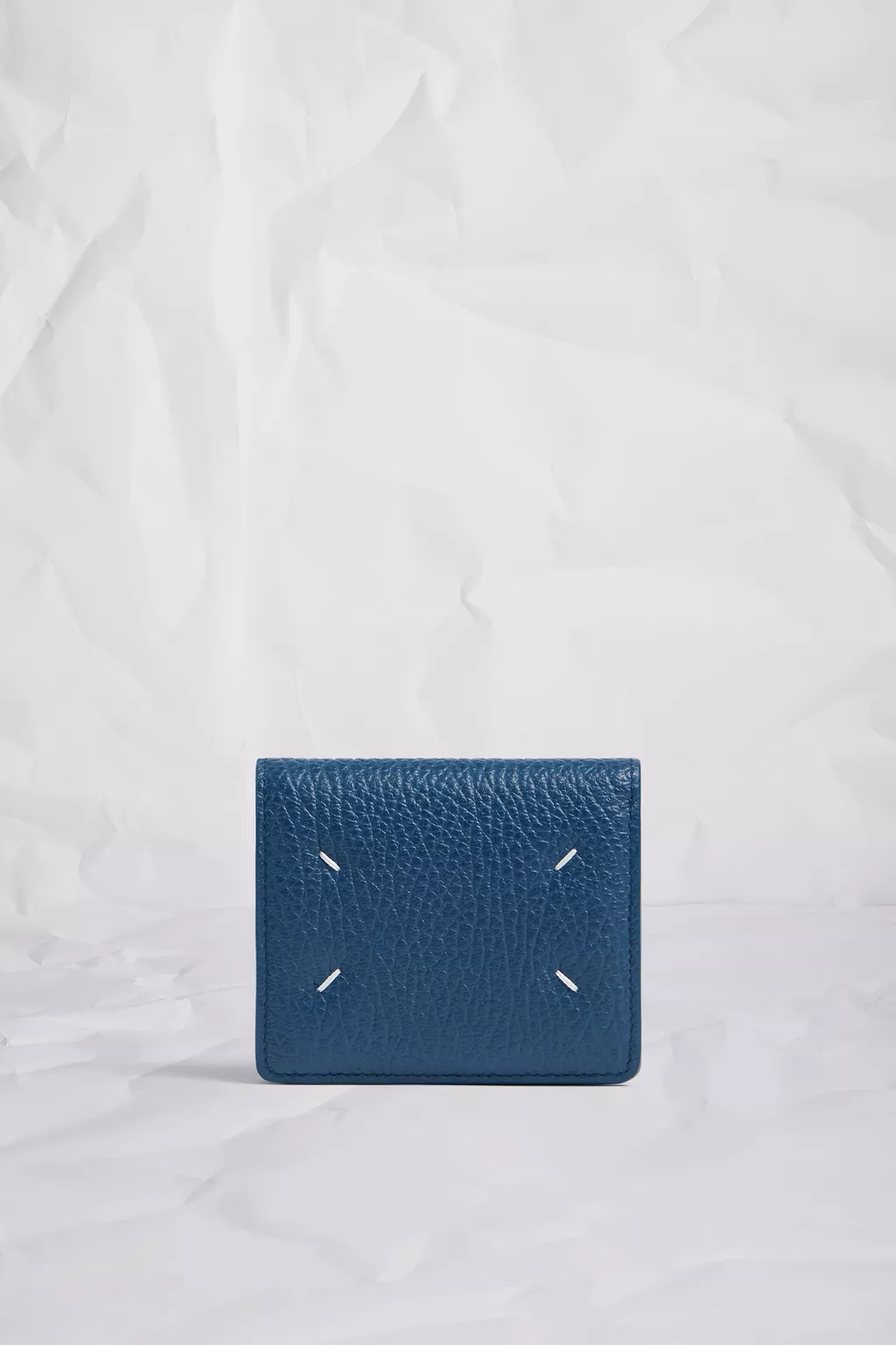 4ステッチ 二つ折り ウォレット ブルー | Maison Margiela公式