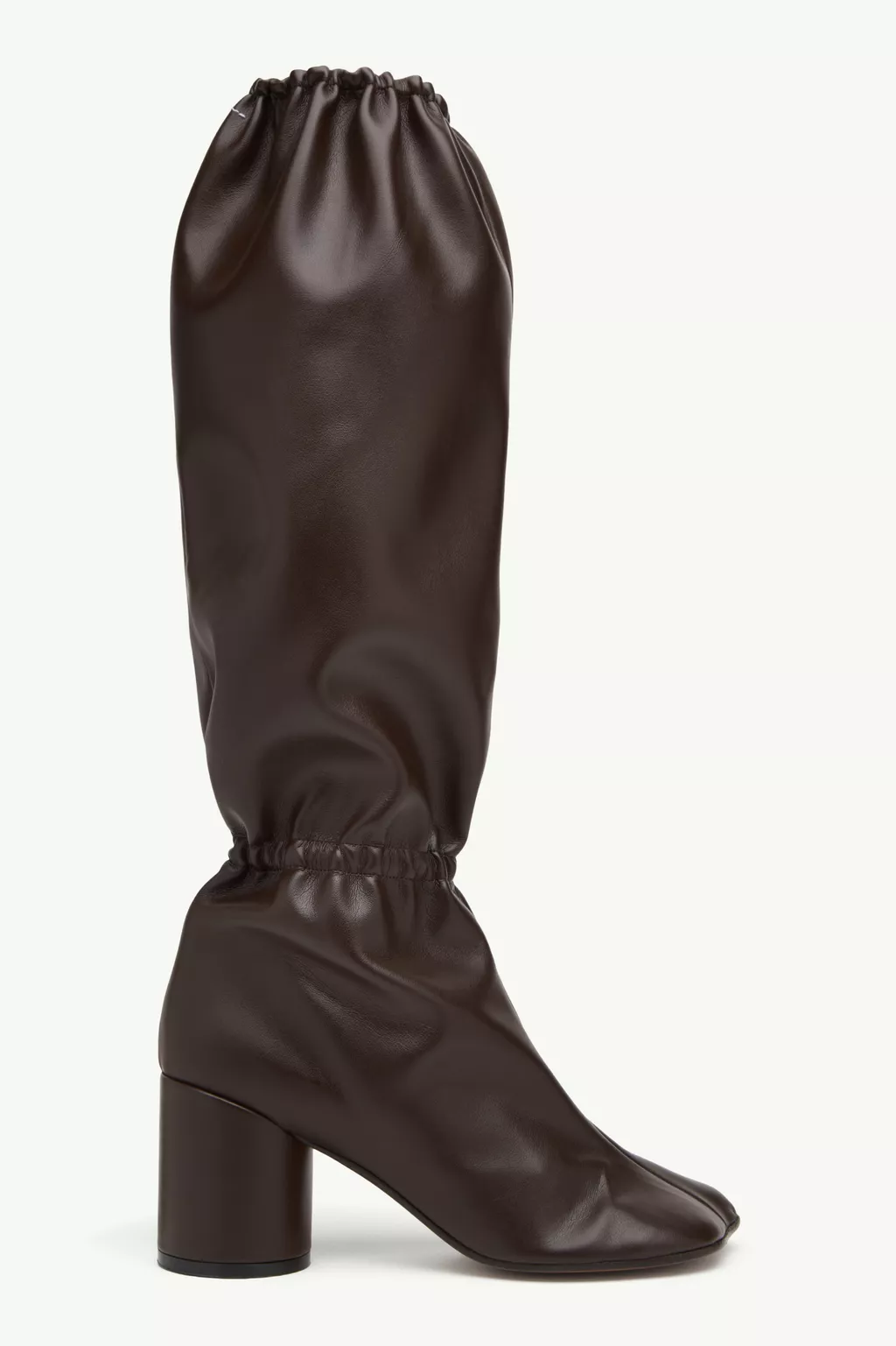 Elasticated Anatomic knee-high boots | MM6 Official