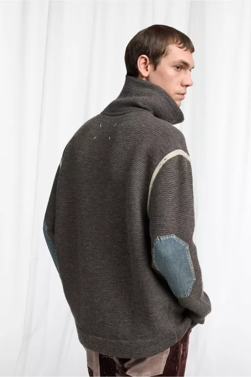 Elbow patch sweater - Knitwear