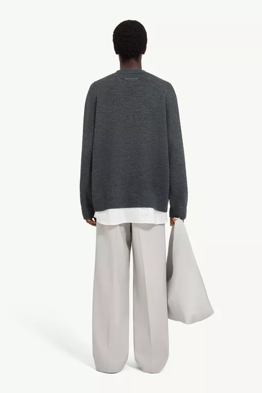Two-in-one knit cardigan - Cardigan