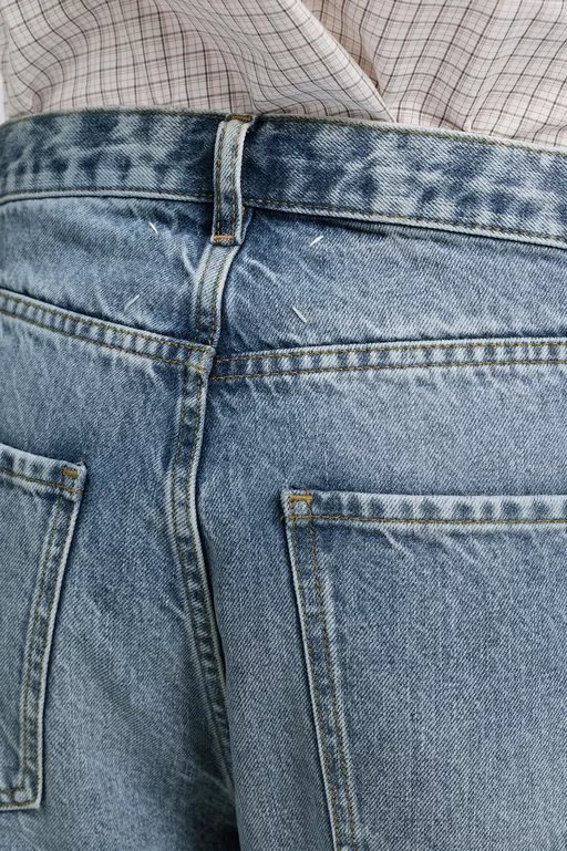 Pocket Square Jeans - Denim