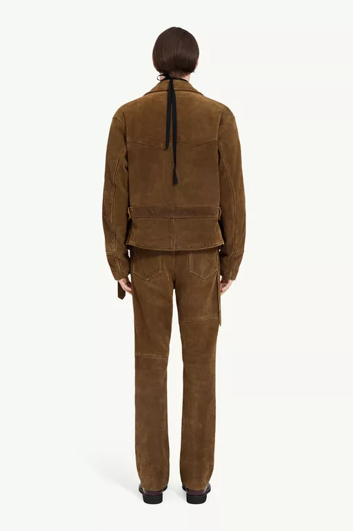 Suede biker jacket - Jackets