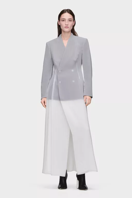Covered Tailored Maxi Dress - Midi Dress