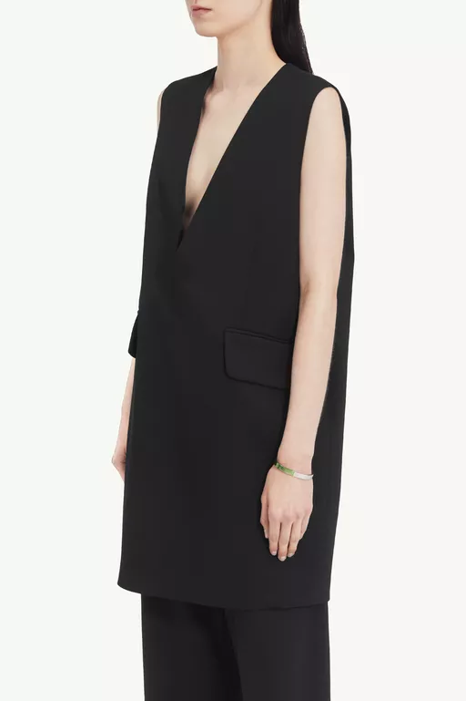 Tailoring Wool Mini Dress - Mini Dress