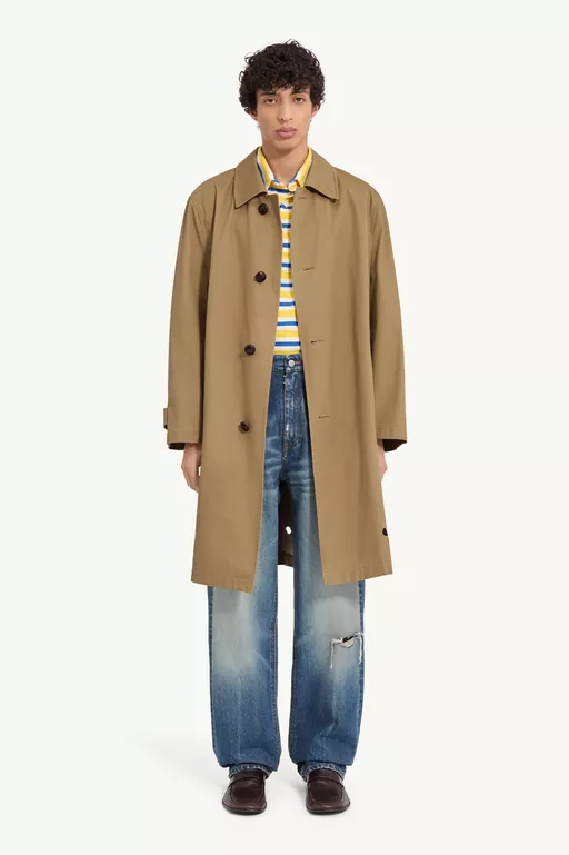 Single-Breasted Utility Coat - Coats