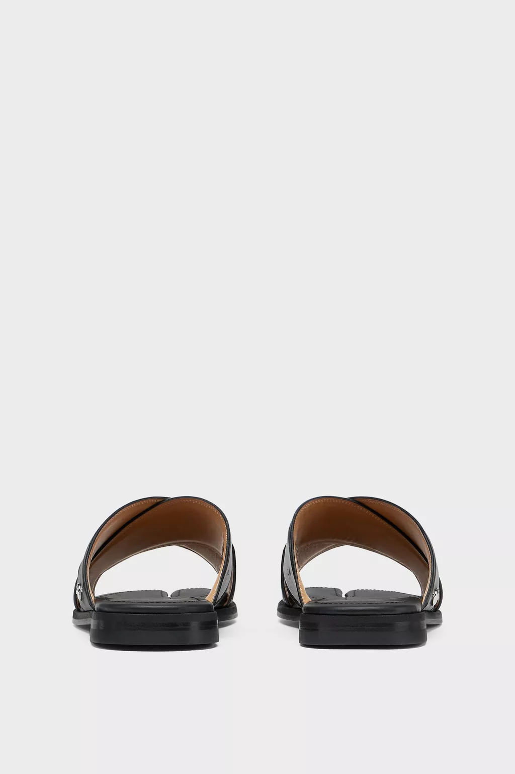 Black Tabi Numbers Crossed Sandal | Maison Margiela Official