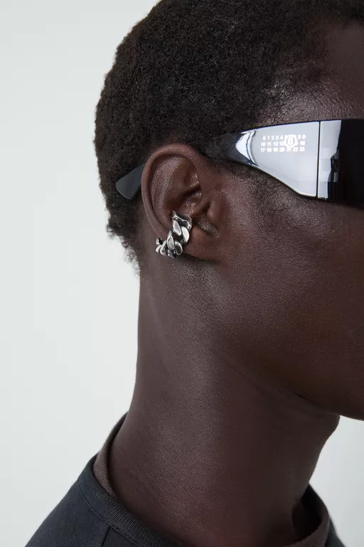 Bague d'oreille cha&icirc;ne - Boucles d&rsquo;oreilles