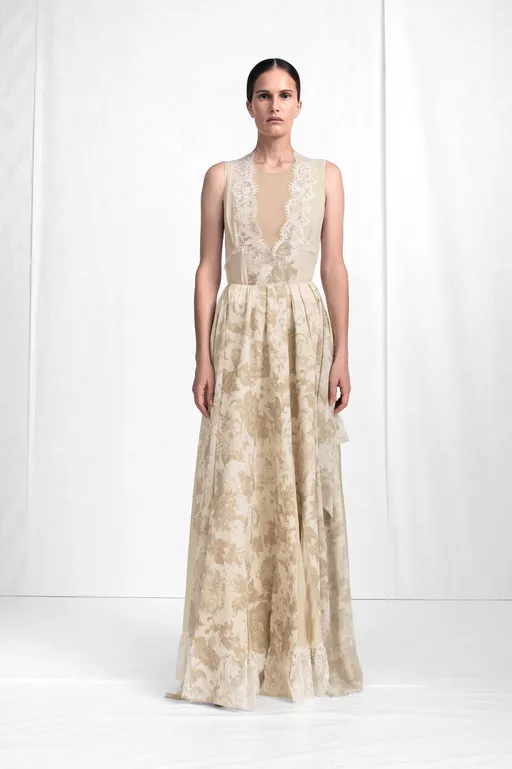 Fusion Floral Maxi Skirt - Long skirts