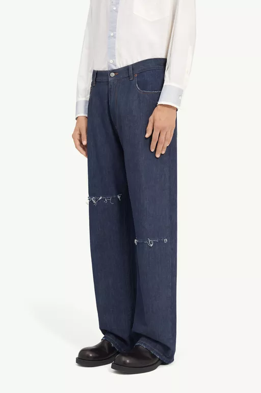 Jeans a gamba larga - Jeans