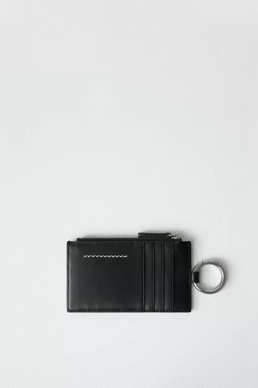 Leather zip wallet - Wallets