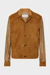 Sand - Suede Leather Jacket