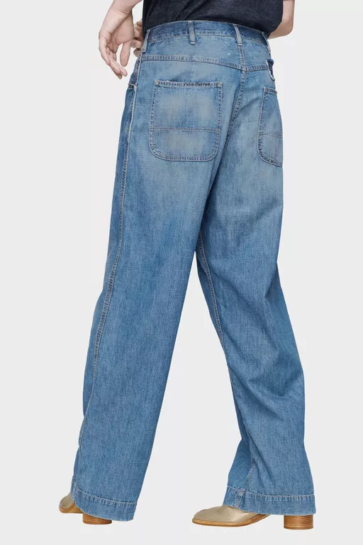 Wide-leg jeans - Pants