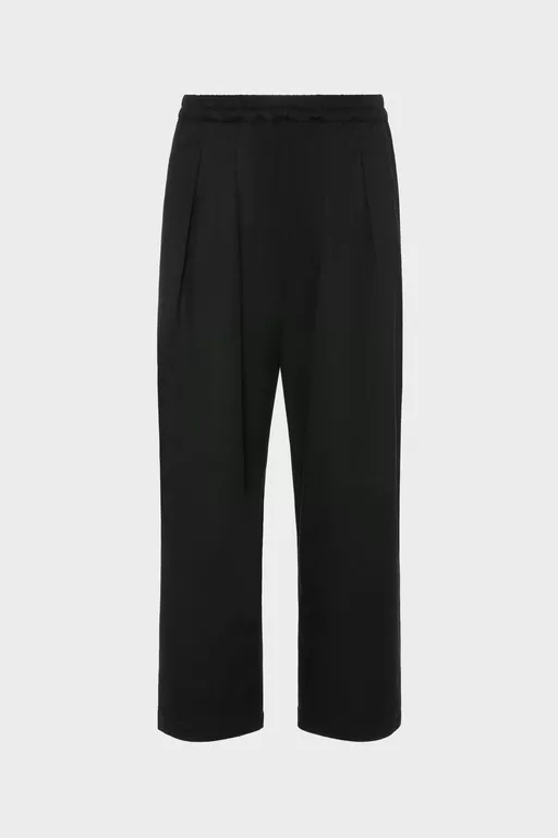 Dropped-Rise Cotton Trousers - Pants