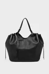 Black - Drawstring bag