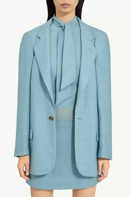 Wool tailored jacket - Jackets