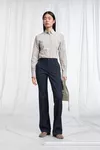 Dark grey - Pleated Wool Tailored Trousers